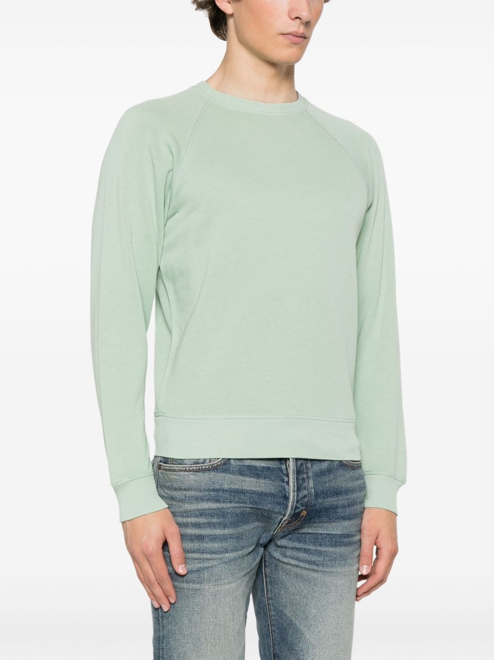 logo-patch sweatshirt - 3