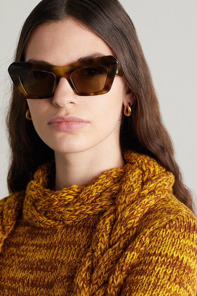 Loewe Oversized cat-eye acetate sunglasses outlook