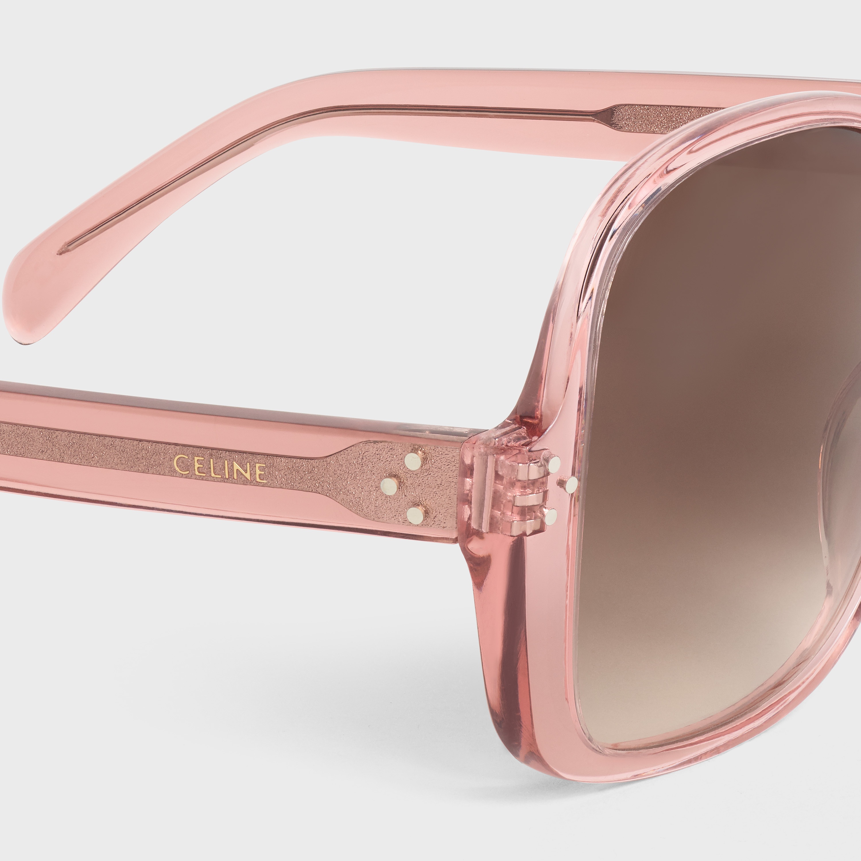 OVERSIZED S158 SUNGLASSES IN ACETATE - 4