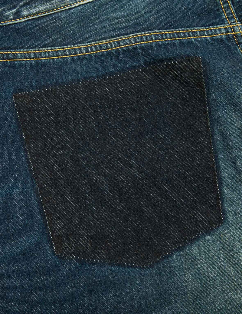 SHADED POCKETS CROPPED FIT JEANS #2027 14