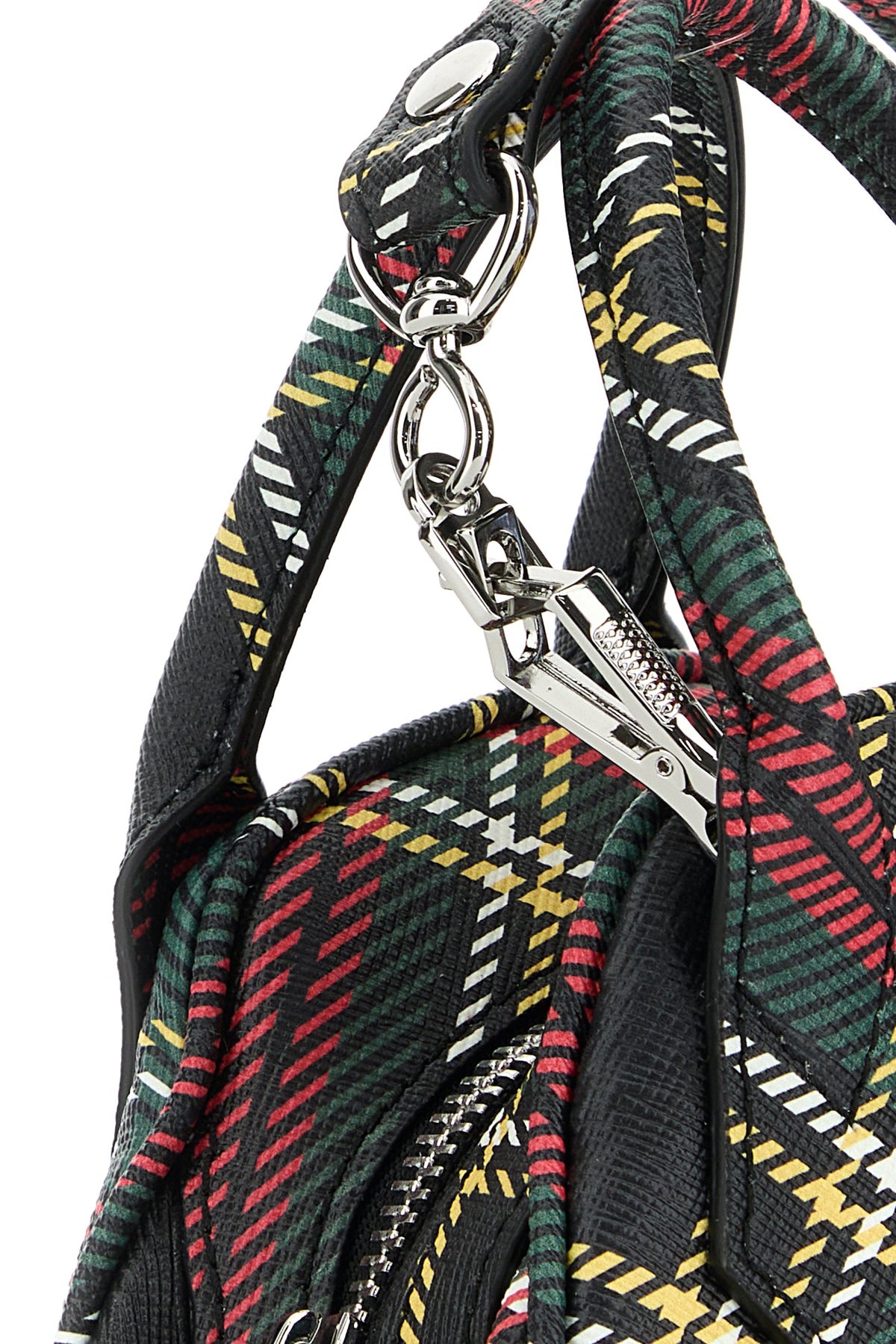 Printed synthetic leather mini Yasmine handbag - 4