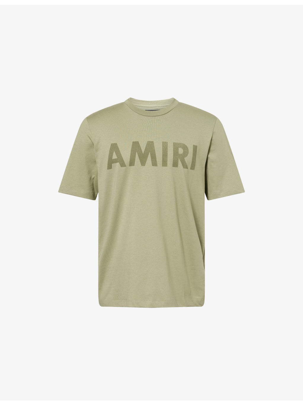 Stencil Logo-Print Cotton-Jersey T-shirt - 1