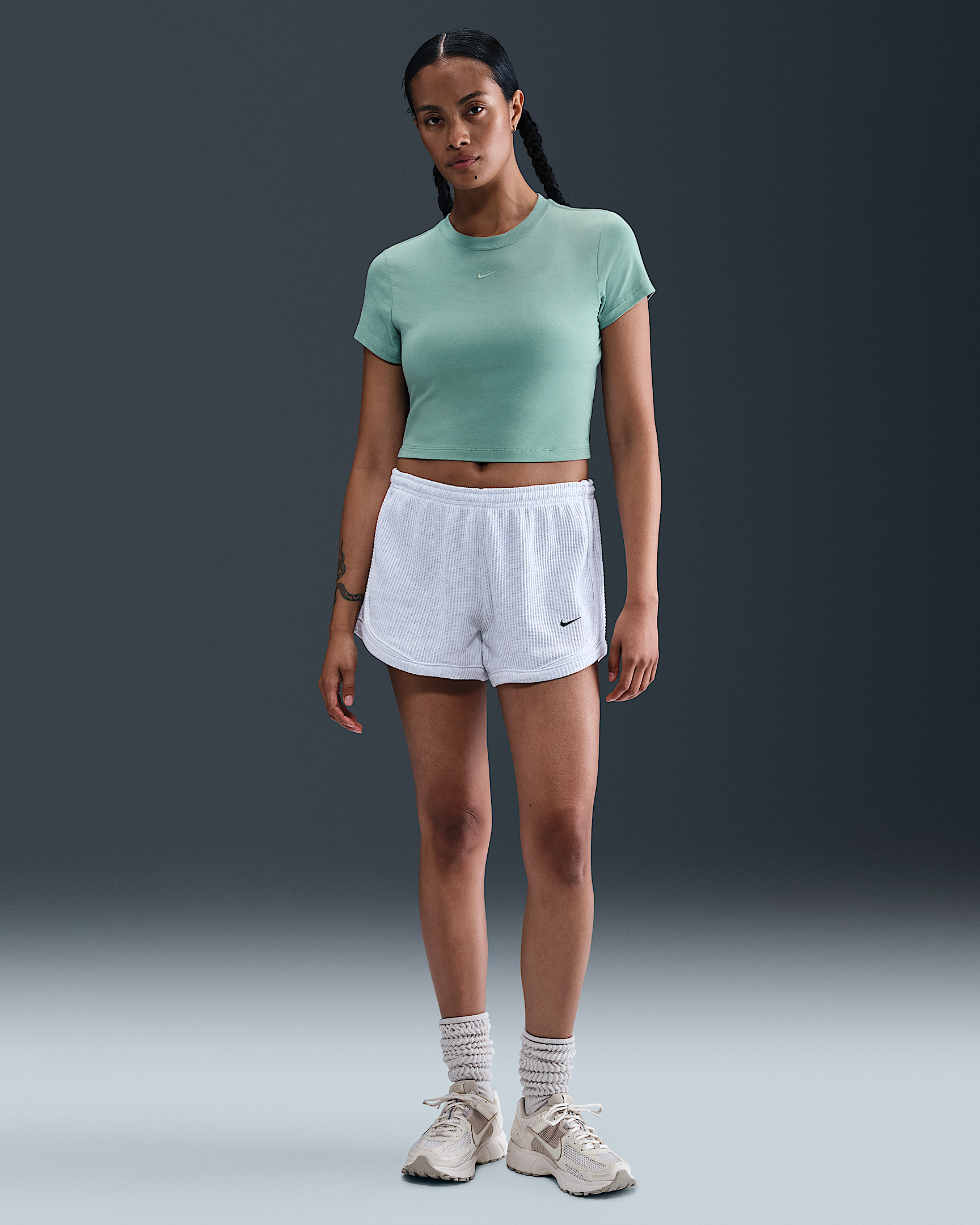 Nike Sportswear Chill Knit Women's Cropped T-Shirt - 4