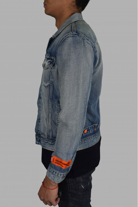 Heron Preston Men Denim Jacket - 4
