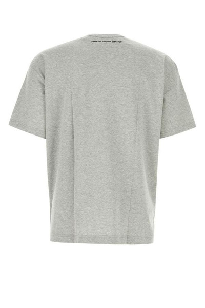 Comme Des Garçons Melange grey cotton t-shirt outlook