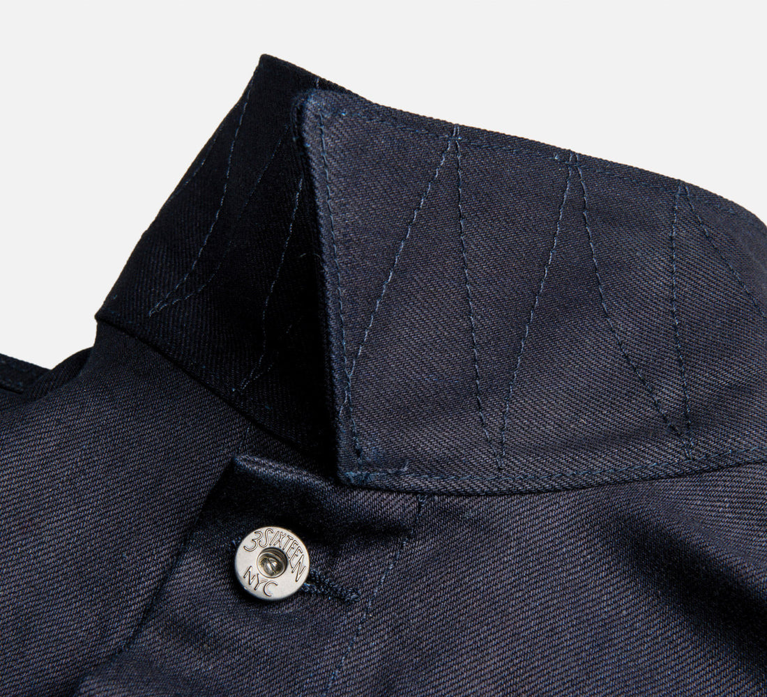 Type 3s Denim Jacket - Shadow Selvedge - 3