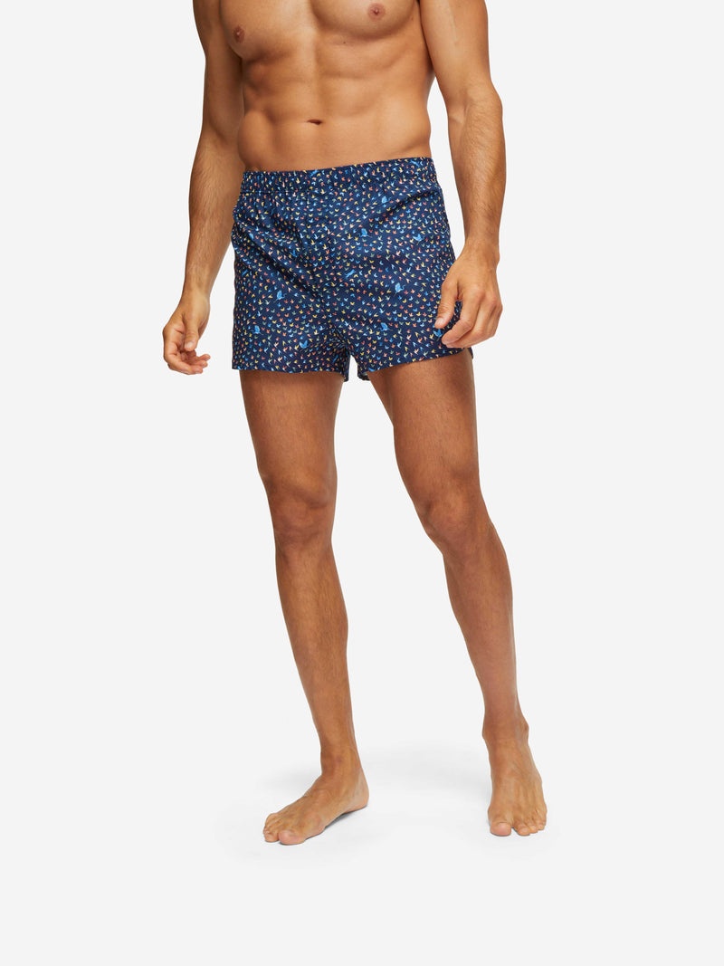 Men's Modern Fit Boxers Ledbury 58 Cotton Batiste Multi - 5