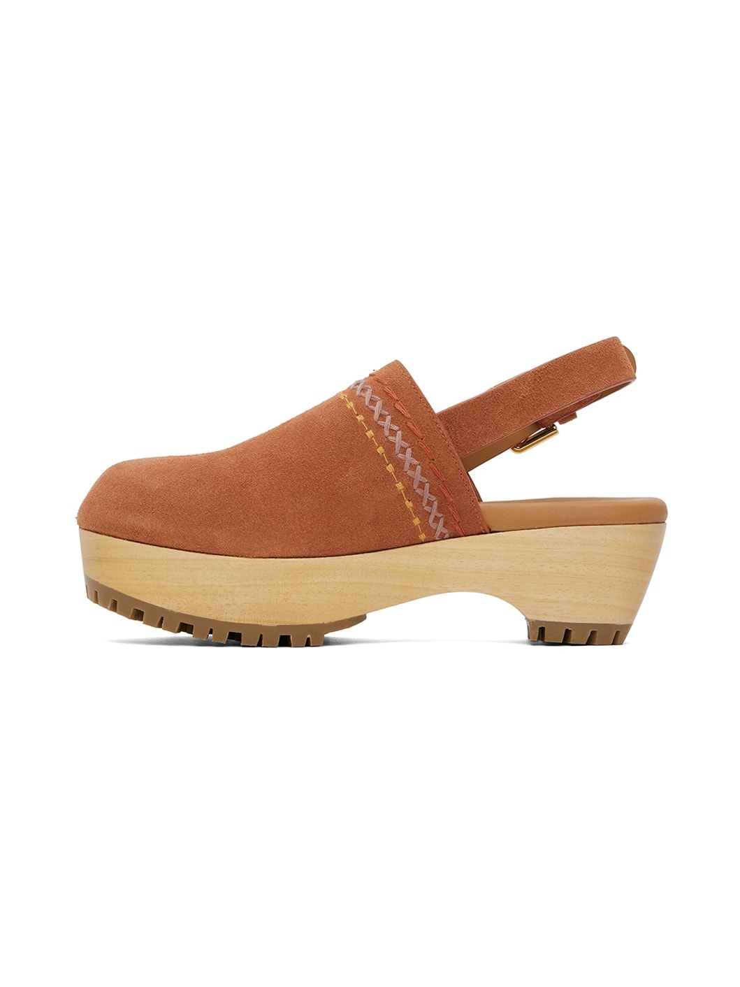 Orange Pheebe Clogs - 3
