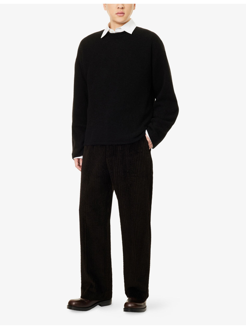 The Elder Statesman Dume Crewneck Cashmere Jumper outlook