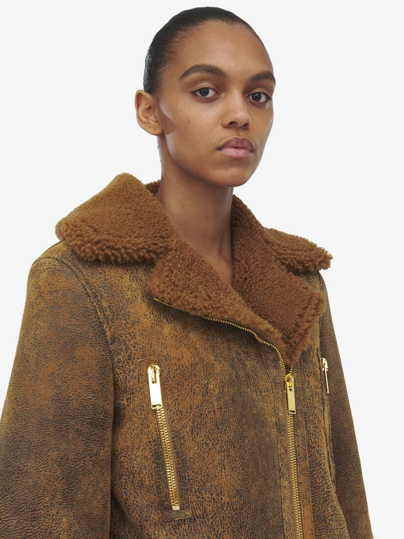 Shearling Aviator Jacket - 6
