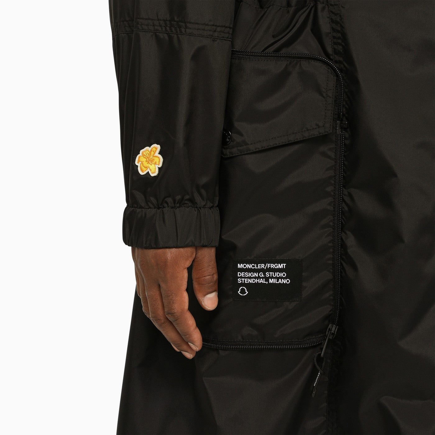 Moncler 7 Moncler X Frgmt Black Fennel Folding Parka