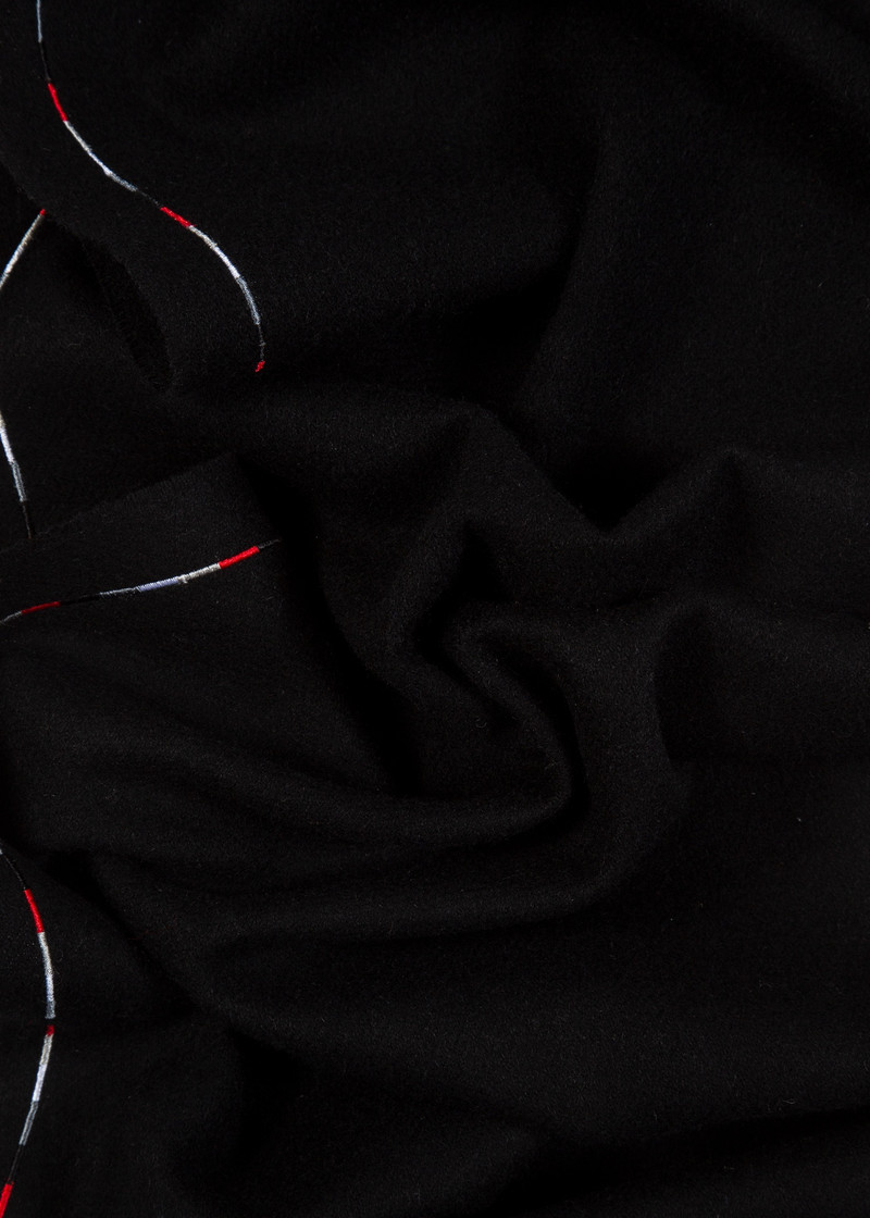 Paul Smith & Manchester United - Black Wool Scarf 4