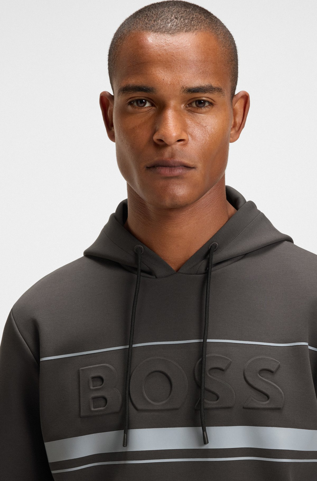 HOODIE WITH STRIPE DETAILS - 3