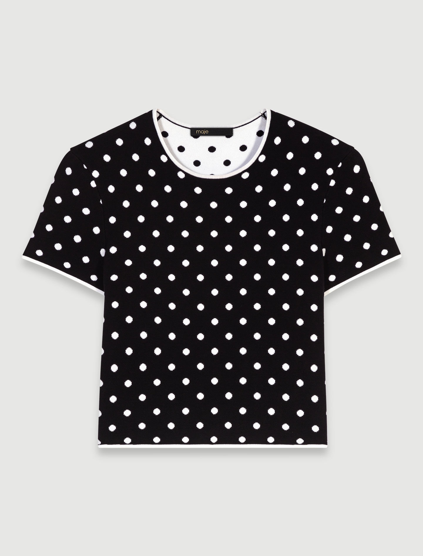 Fancy knit top - 1