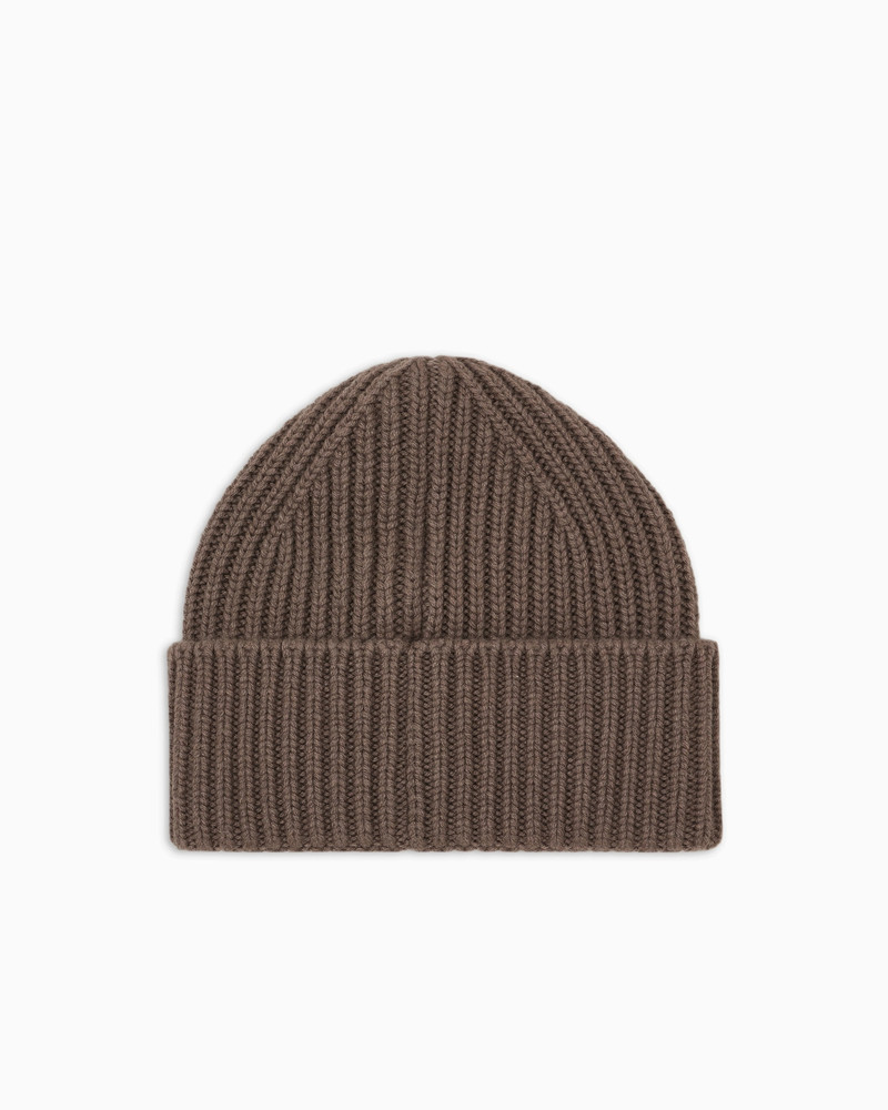 GIORGIO ARMANI GIORGIO ARMANI NEVE CASHMERE BEANIE outlook