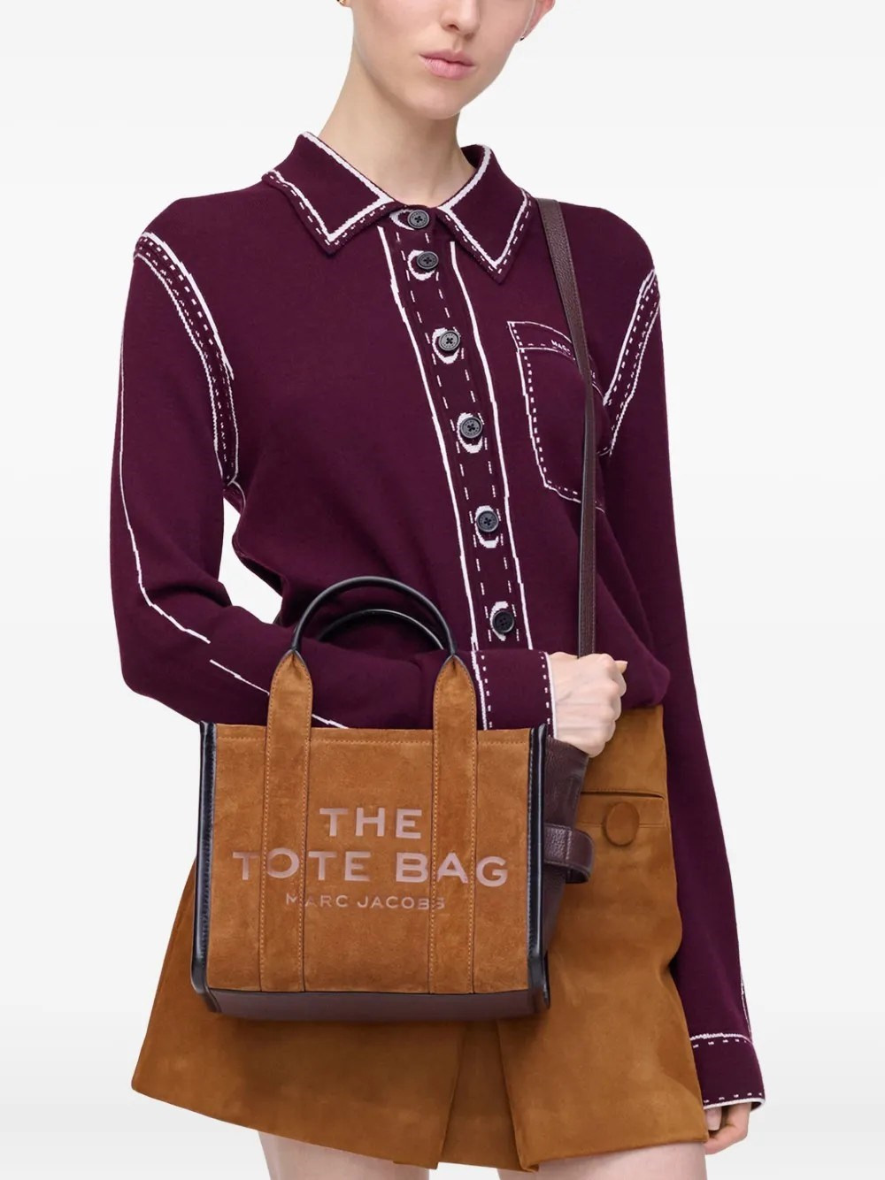 The Suede Small Tote Bag - 3