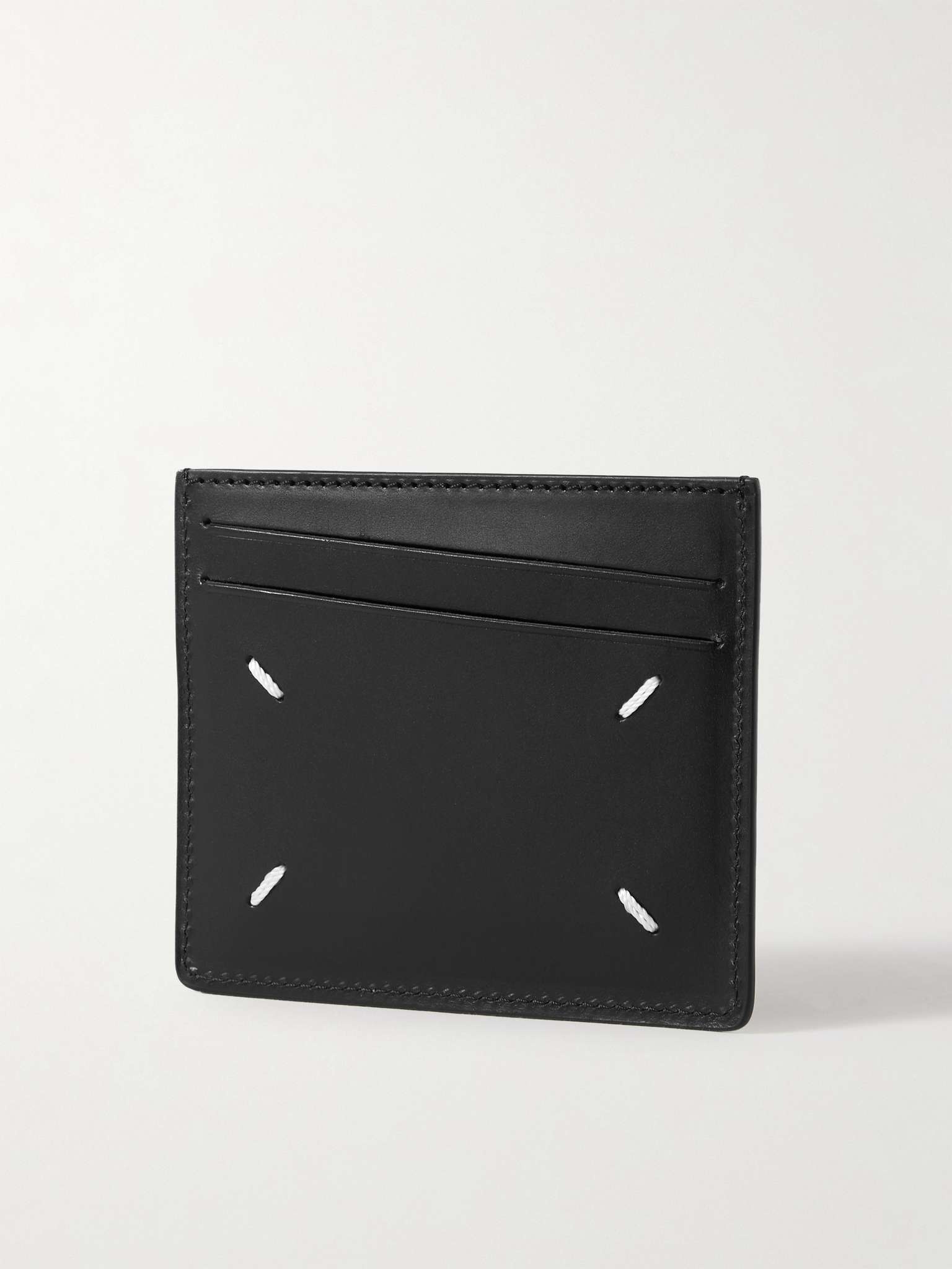 Logo-Debossed Leather Cardholder - 3