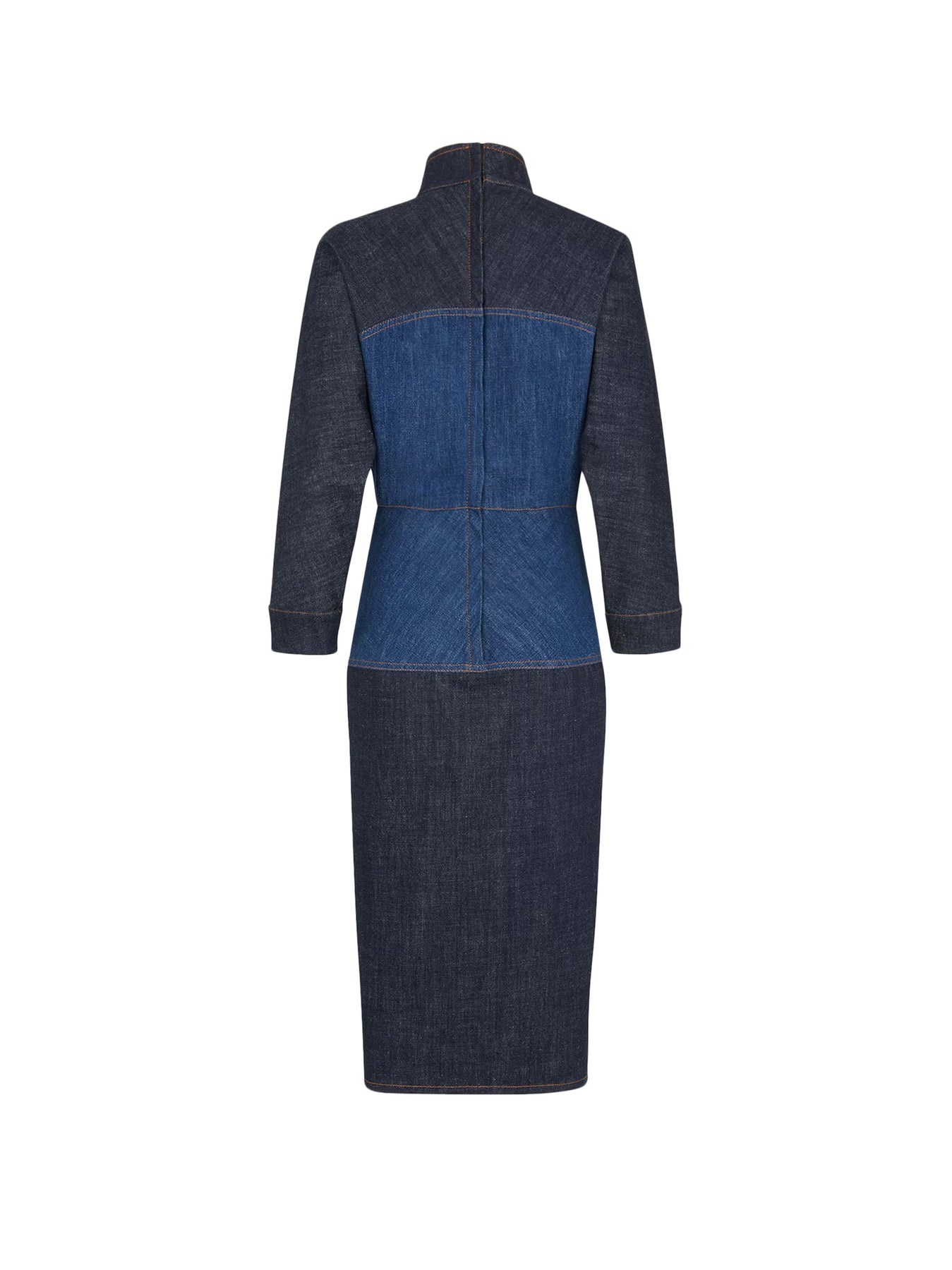 FENDI｜DRESSES (Blue Two Tones Denim Derss (FLD79 AT1A F Dress Jeans Light blue | Fendi