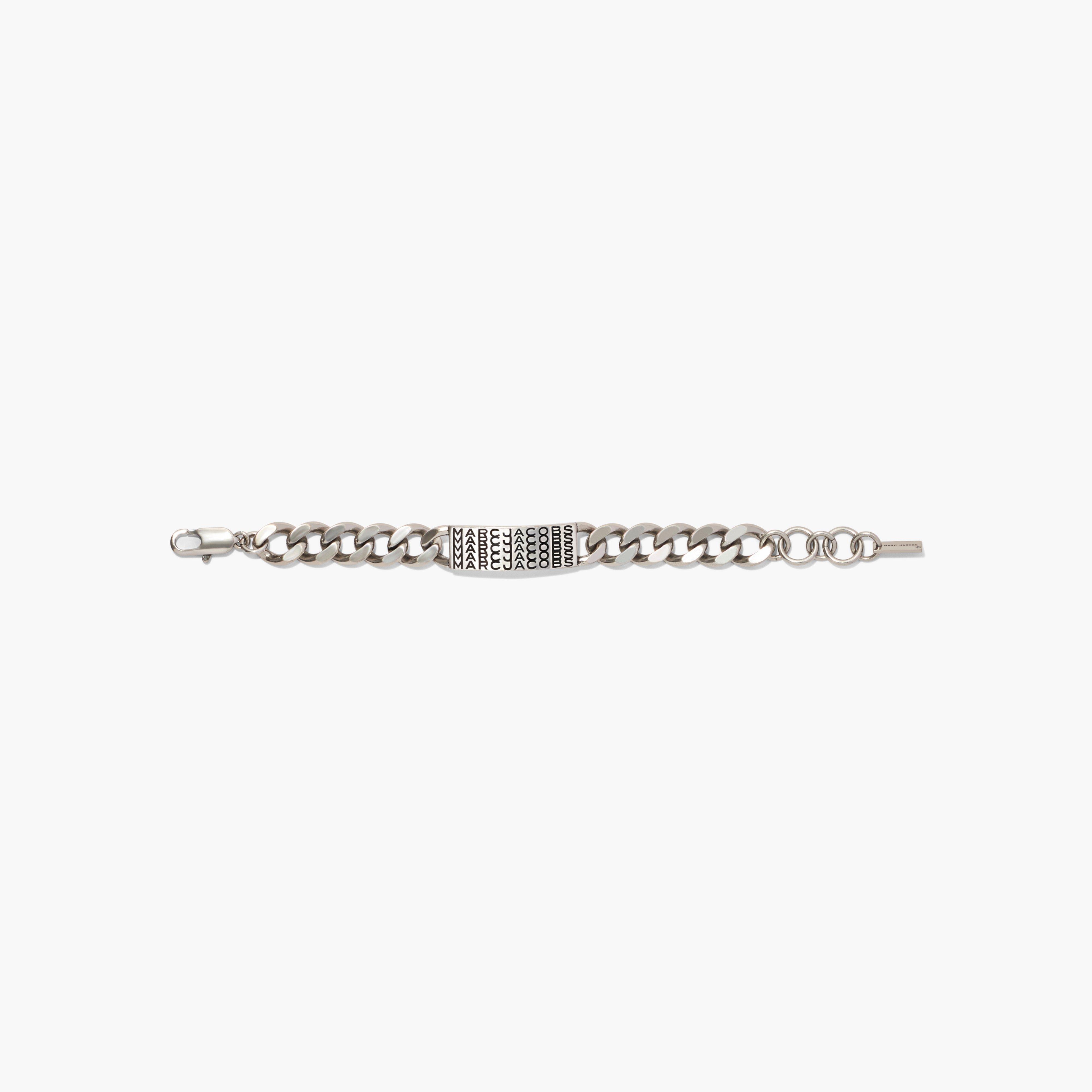THE BARCODE MONOGRAM ID CHAIN BRACELET - 3