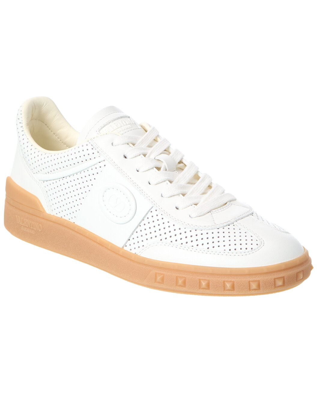 Valentino VLogo Leather Sneaker - 1