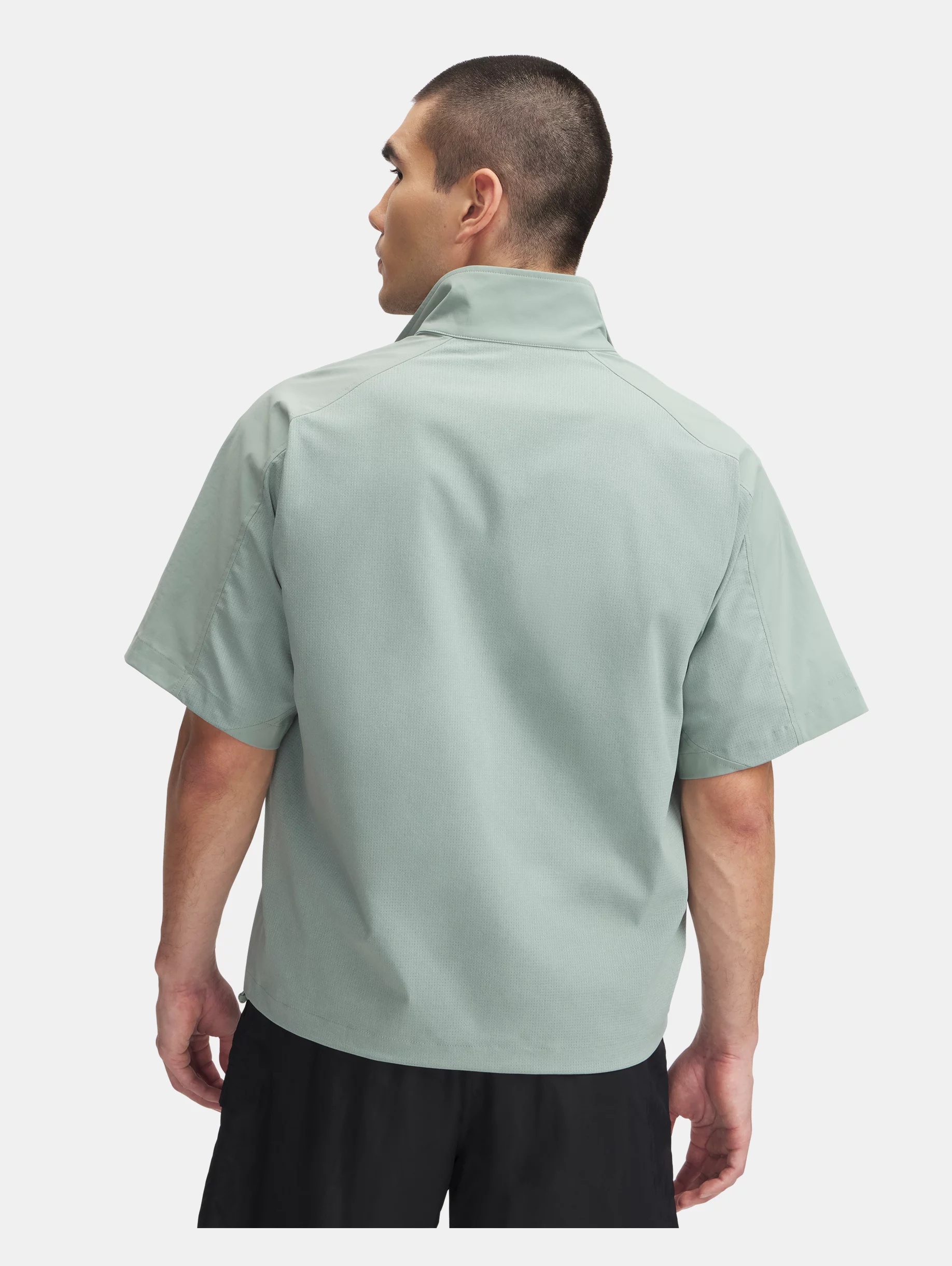 Men's UA Unstoppable Full-Zip Short Sleeve - 2