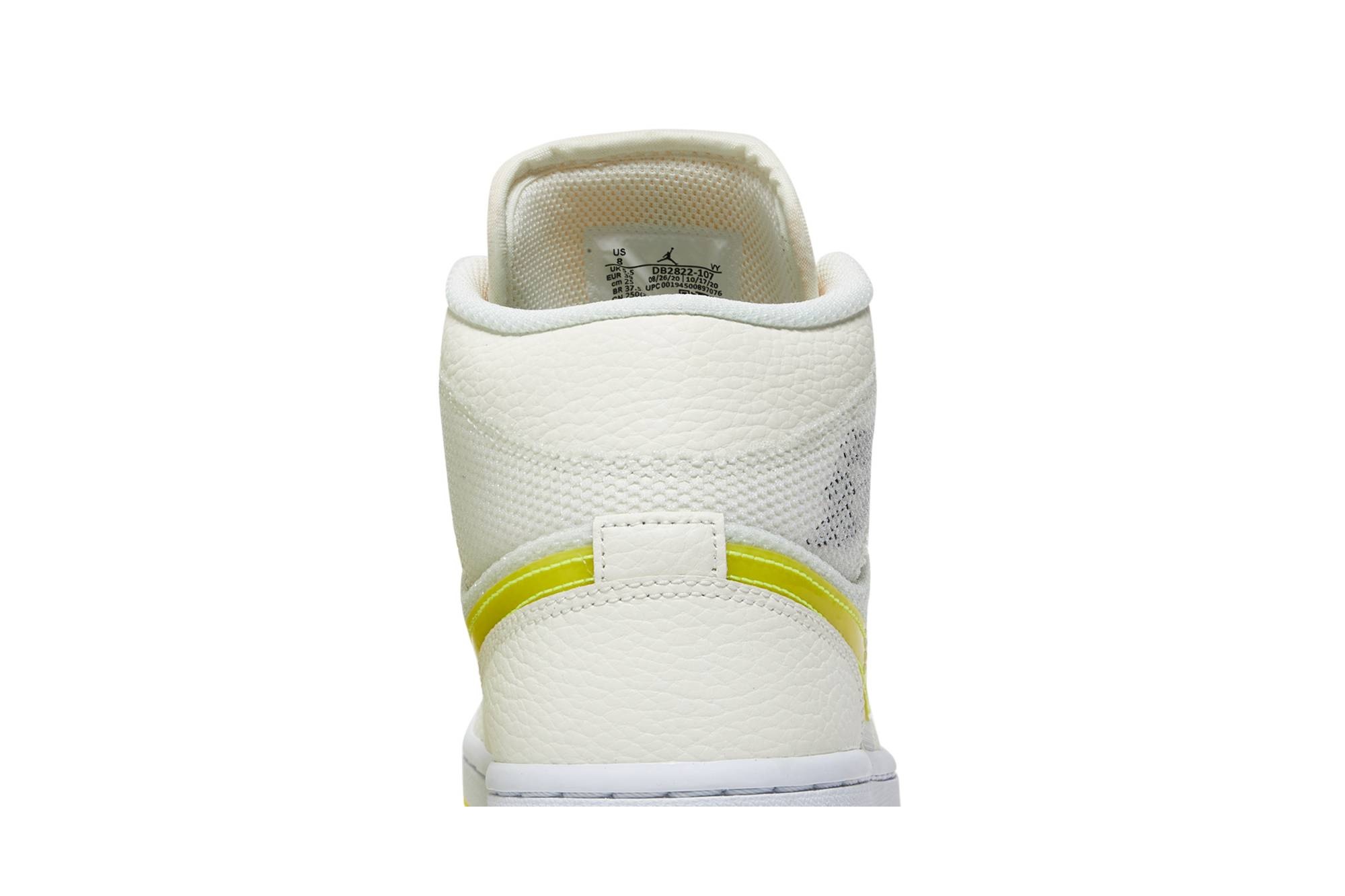 Wmns Air Jordan 1 Mid SE 'Voltage Yellow' - 7
