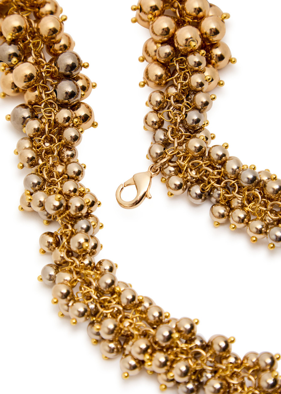 Rosantica Opulenza Two-tone Beaded Necklace - 3
