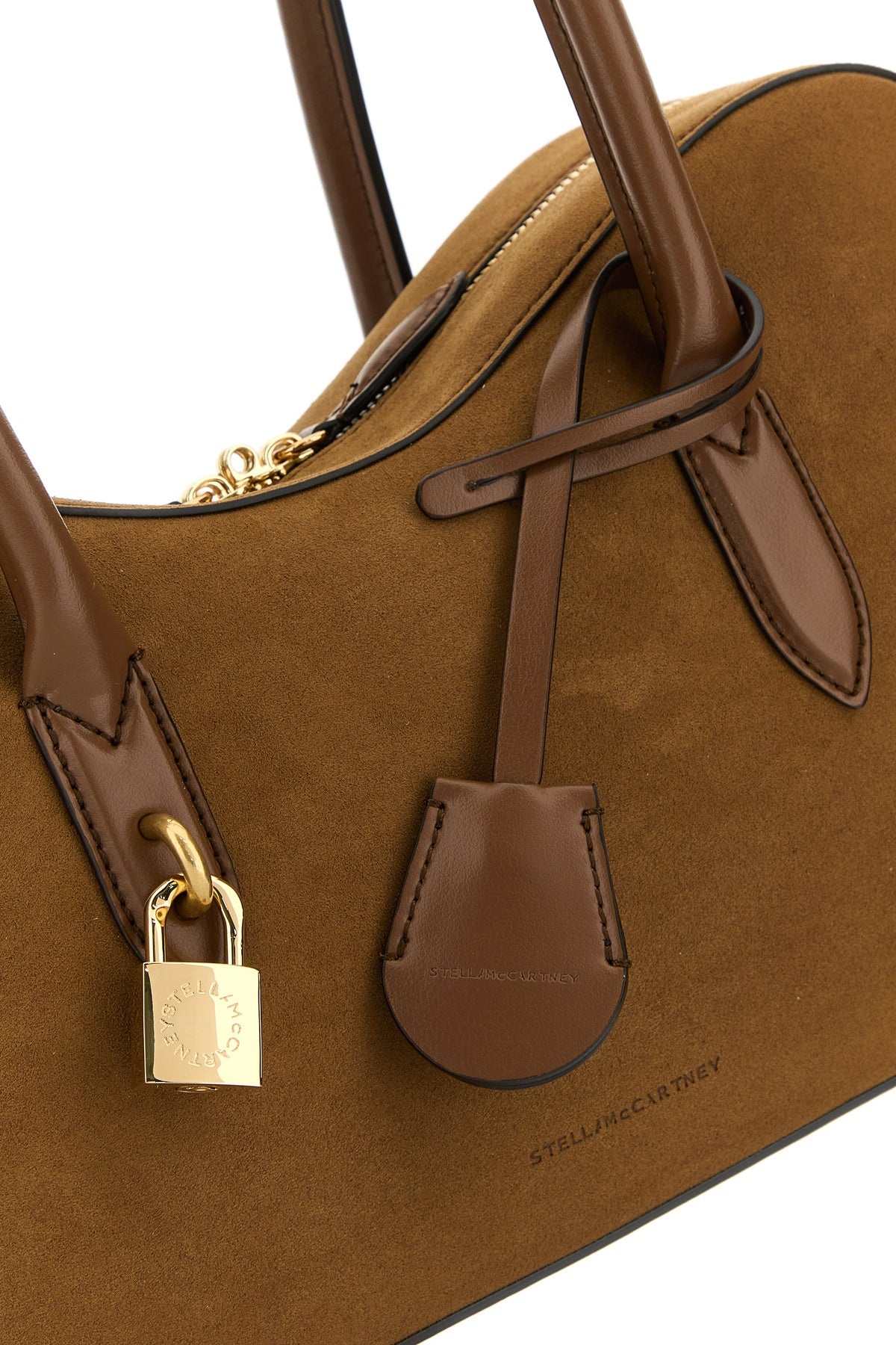 Camel suede alter mat Ryder shoulder bag - 4