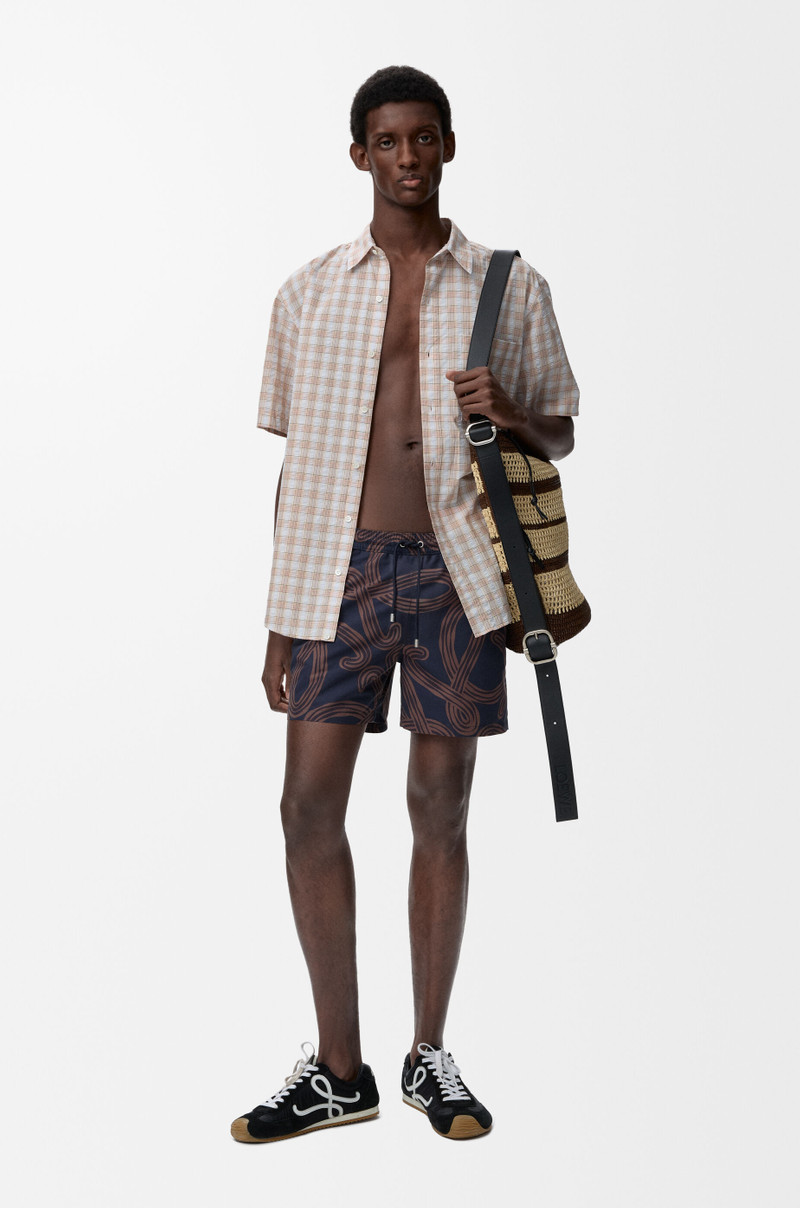 Loewe Swim shorts in technical shell outlook