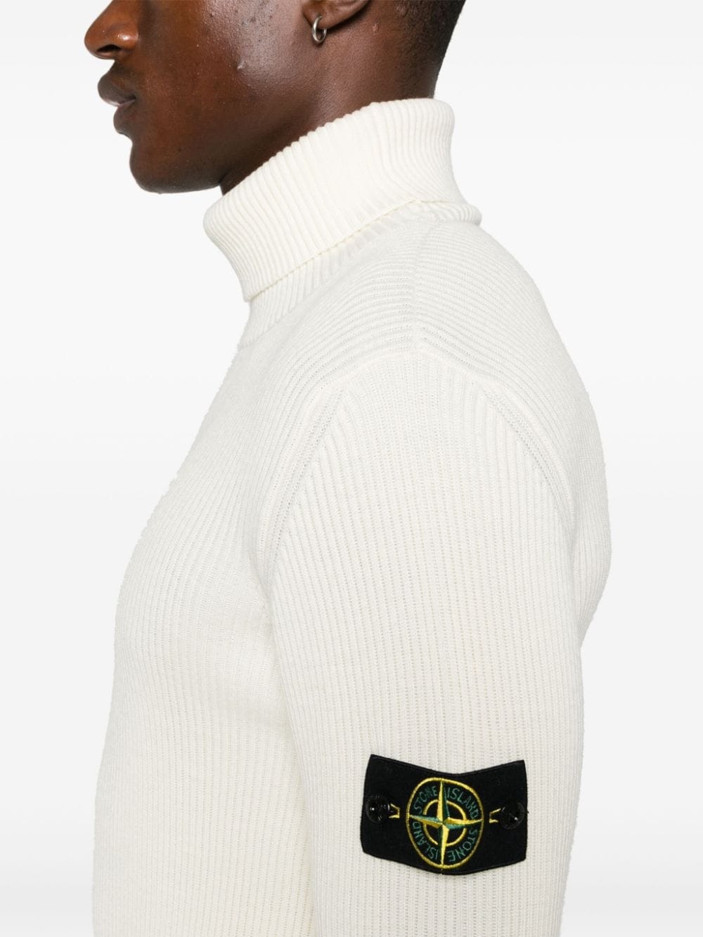 ribbed-knit virgin wool sweater - 5