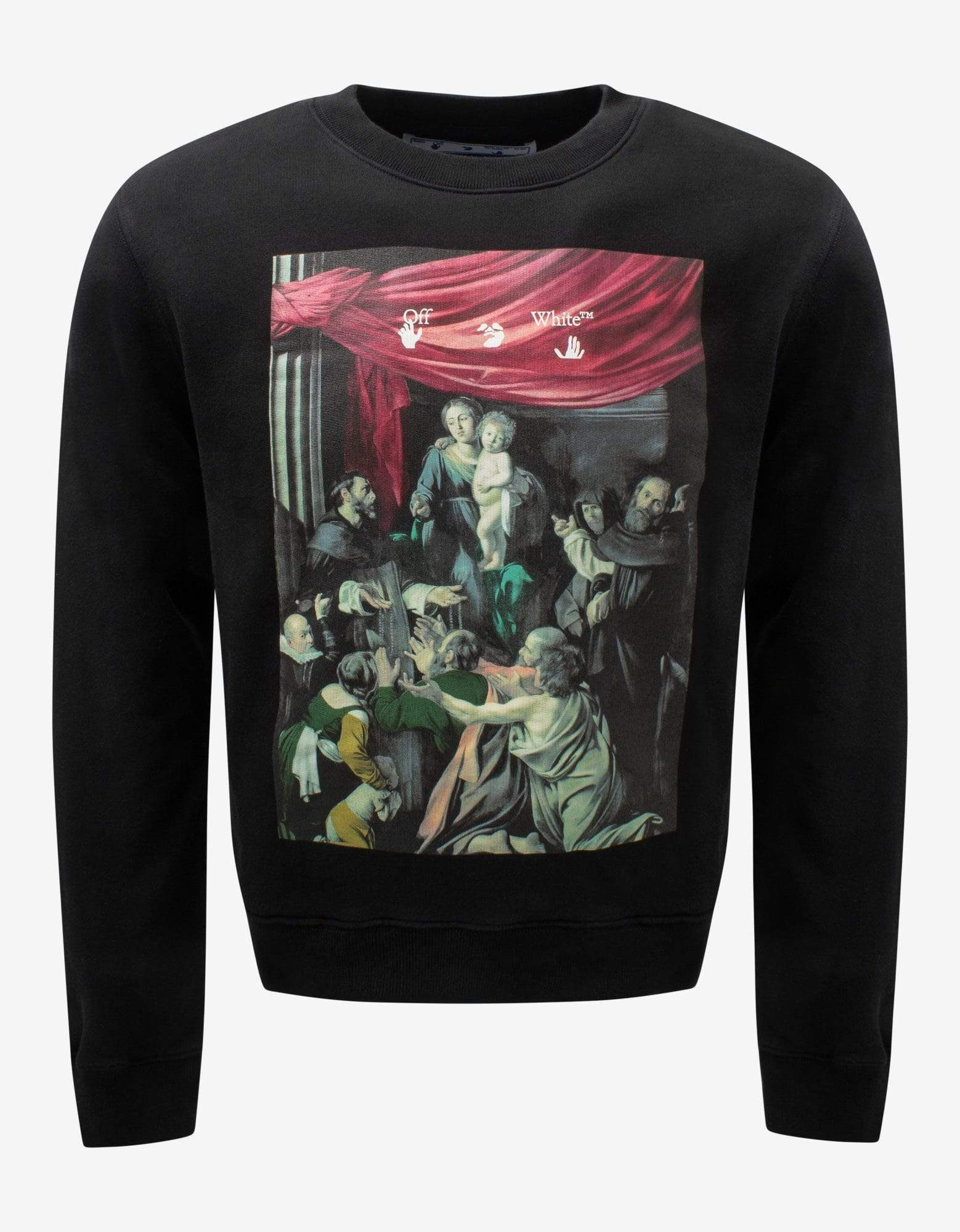 Off-White Black Caravaggio Painting Sweatshirt - 1