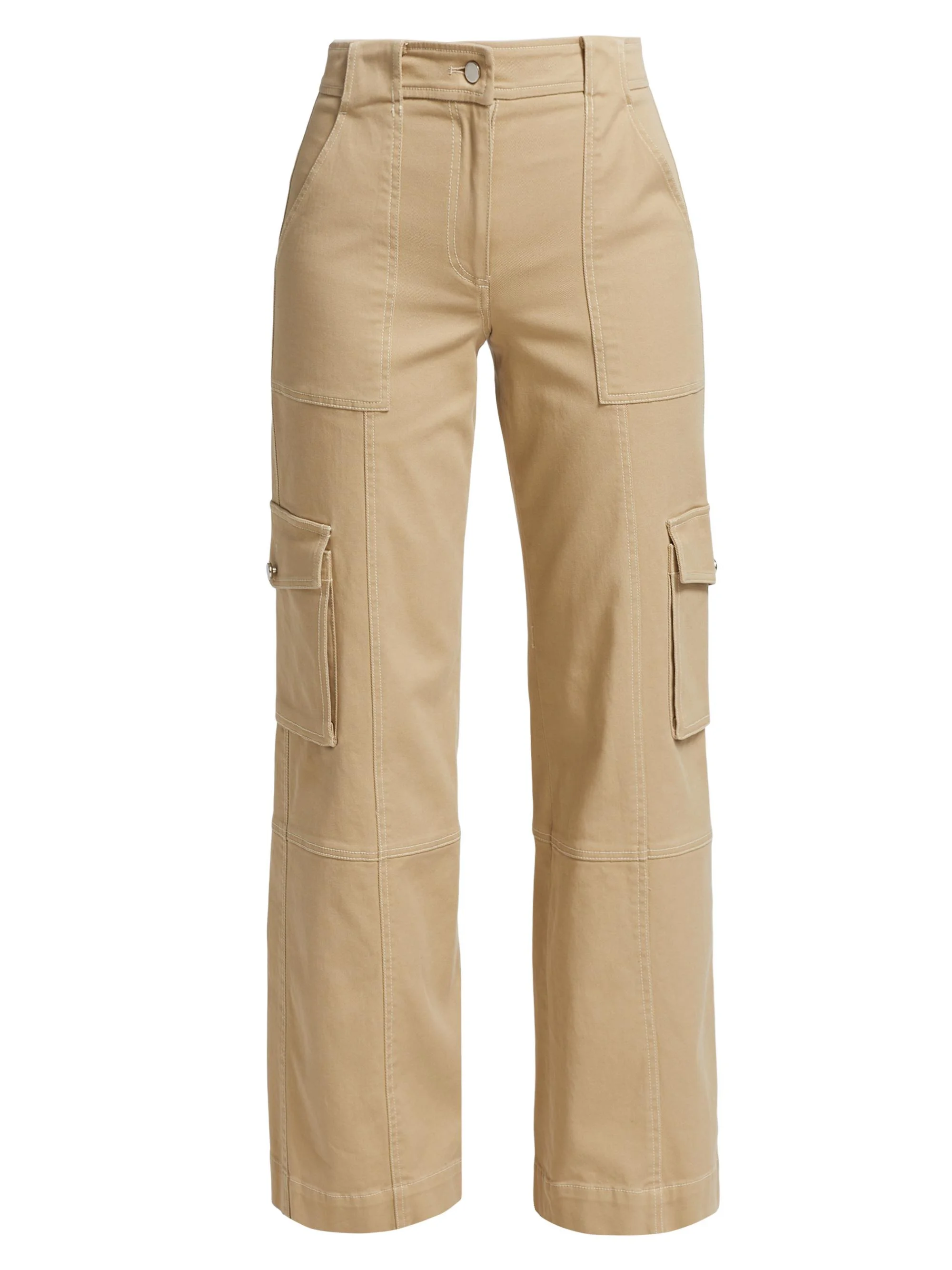 Women's Coop High-Rise Cargo Pants - Khaki - 1