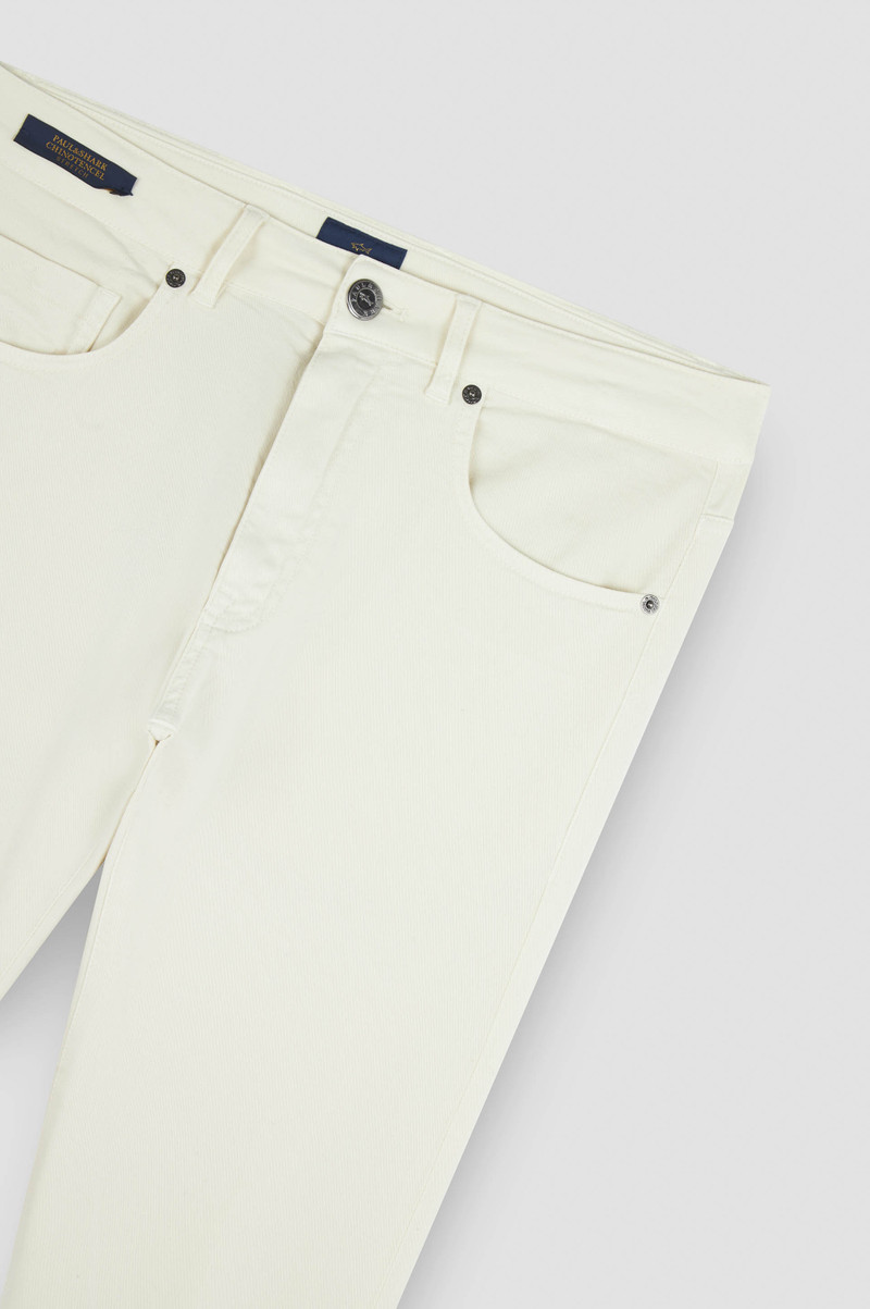 STRETCH COTTON 5 POCKETS TROUSERS 5