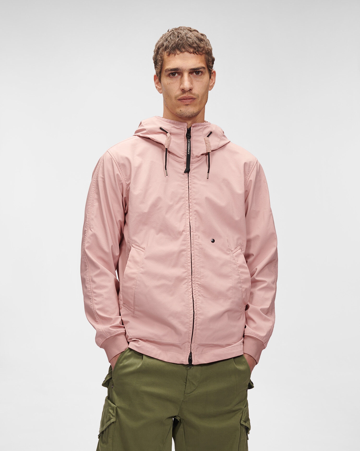 GD Shell Goggle Jacket Pale Mauve | C.P. Company | EQVVS