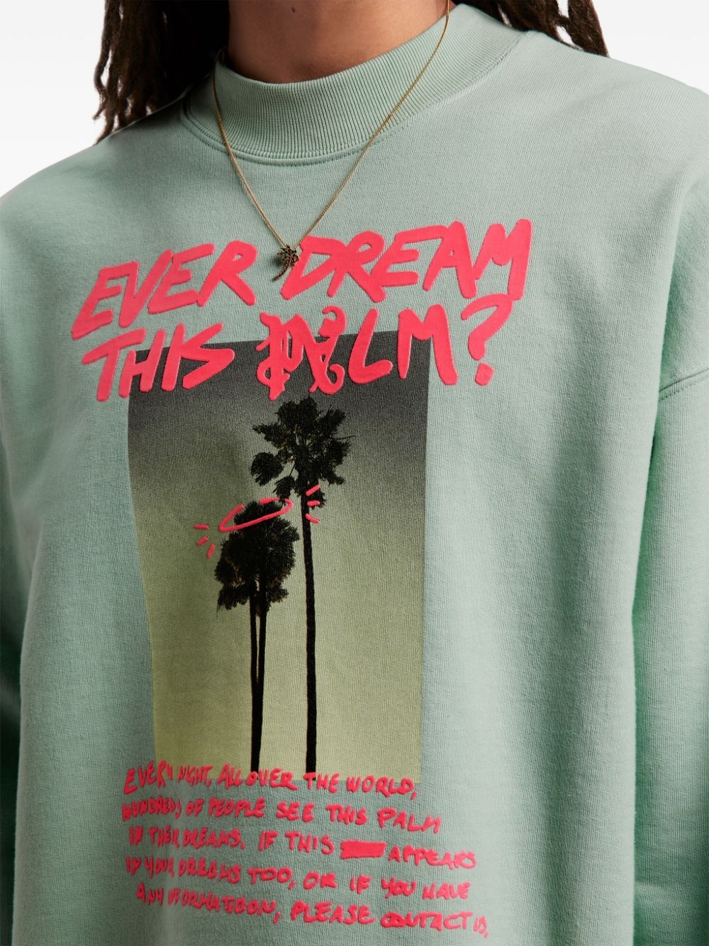 Palm Dream cotton sweatshirt - 6