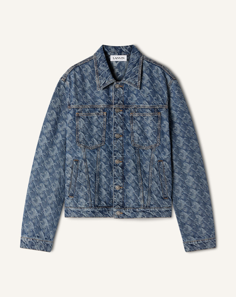 LUNAR YEAR JACQUARD DENIM JACKET 1