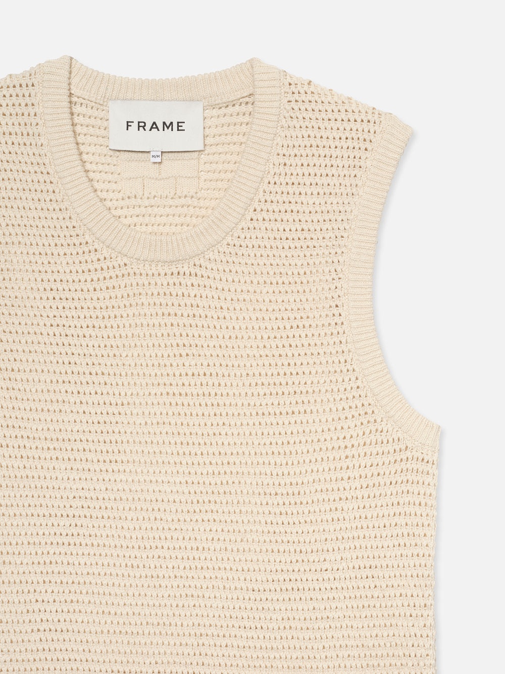Sweater Tank in Ecru - 3