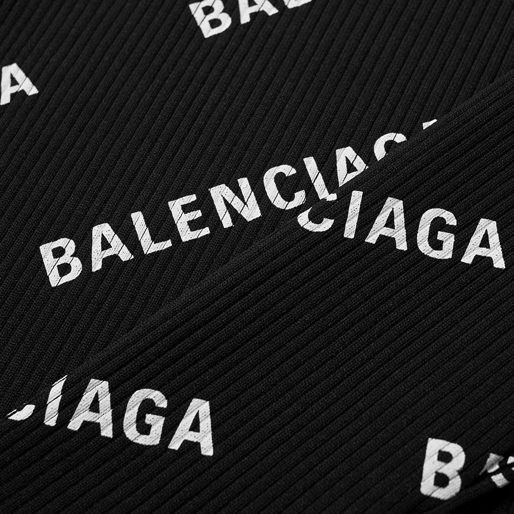 Balenciaga All Over Logo Print Hoody - 2