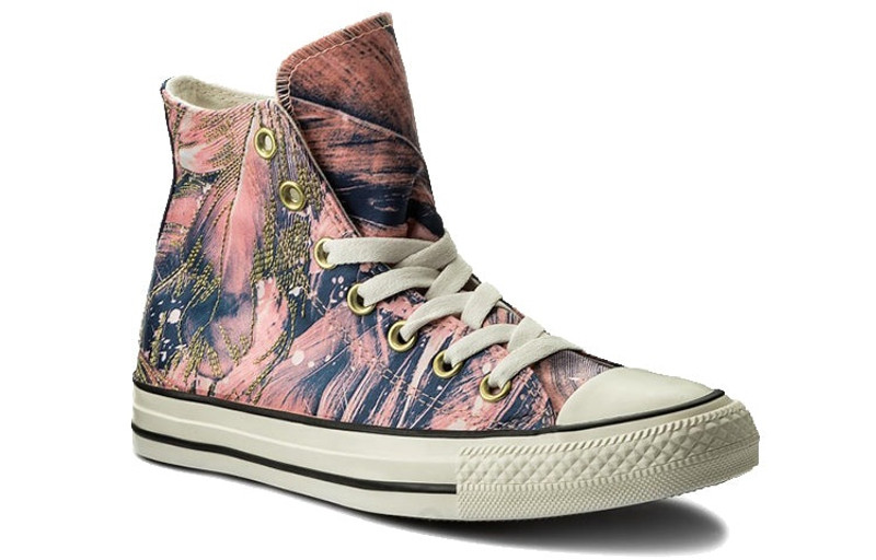Converse (WMNS) Converse Chuck Taylor All Star High 'Feather Print' 559863C outlook