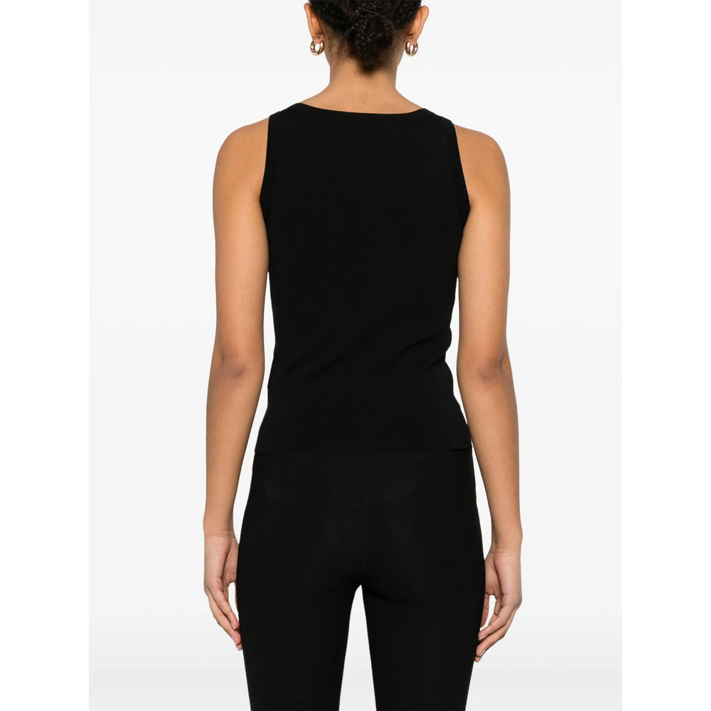 Max Mara Black Tops - Vests & Tank Tops Women - 3