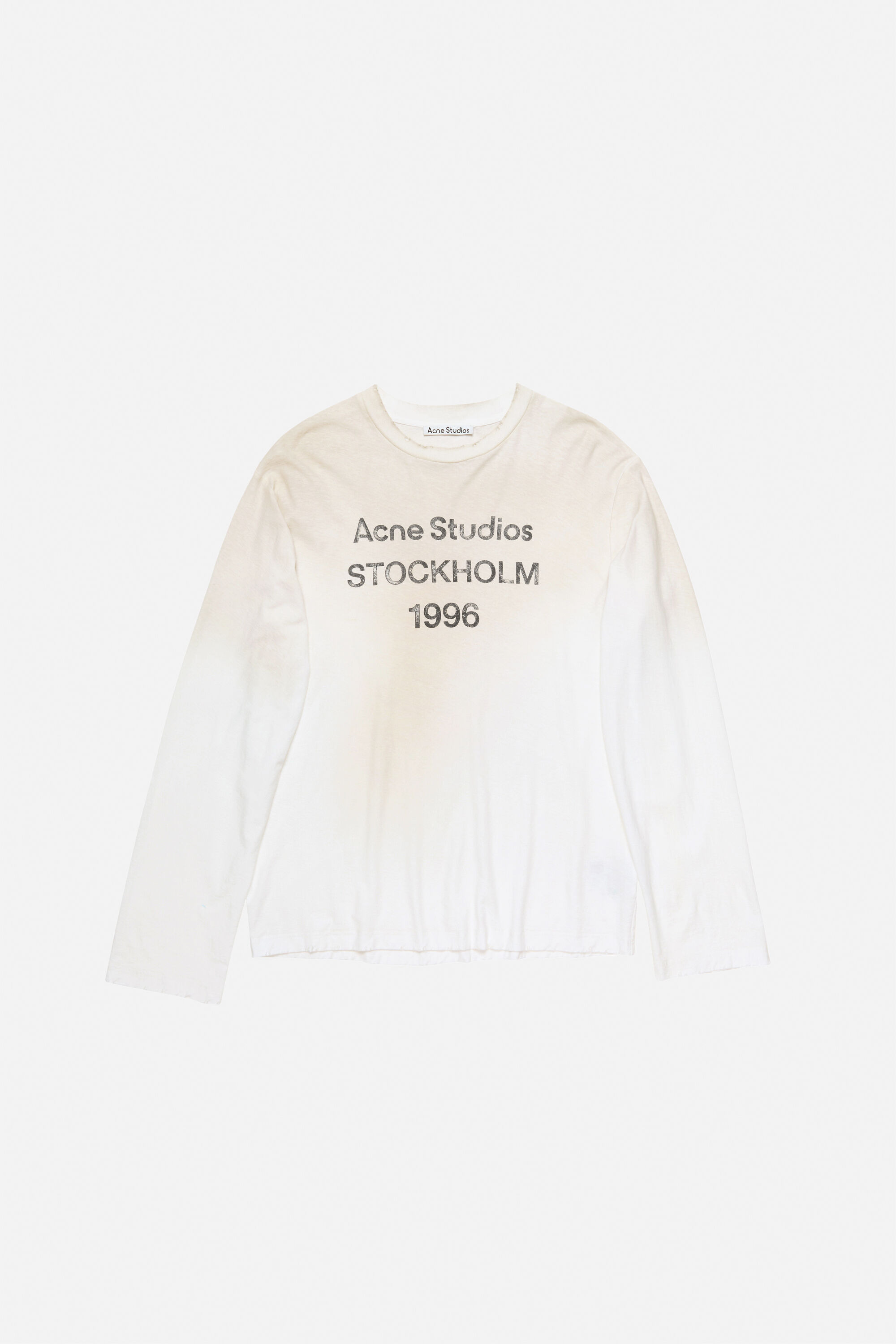 Logo t-shirt - Relaxed fit - Dusty white - 6