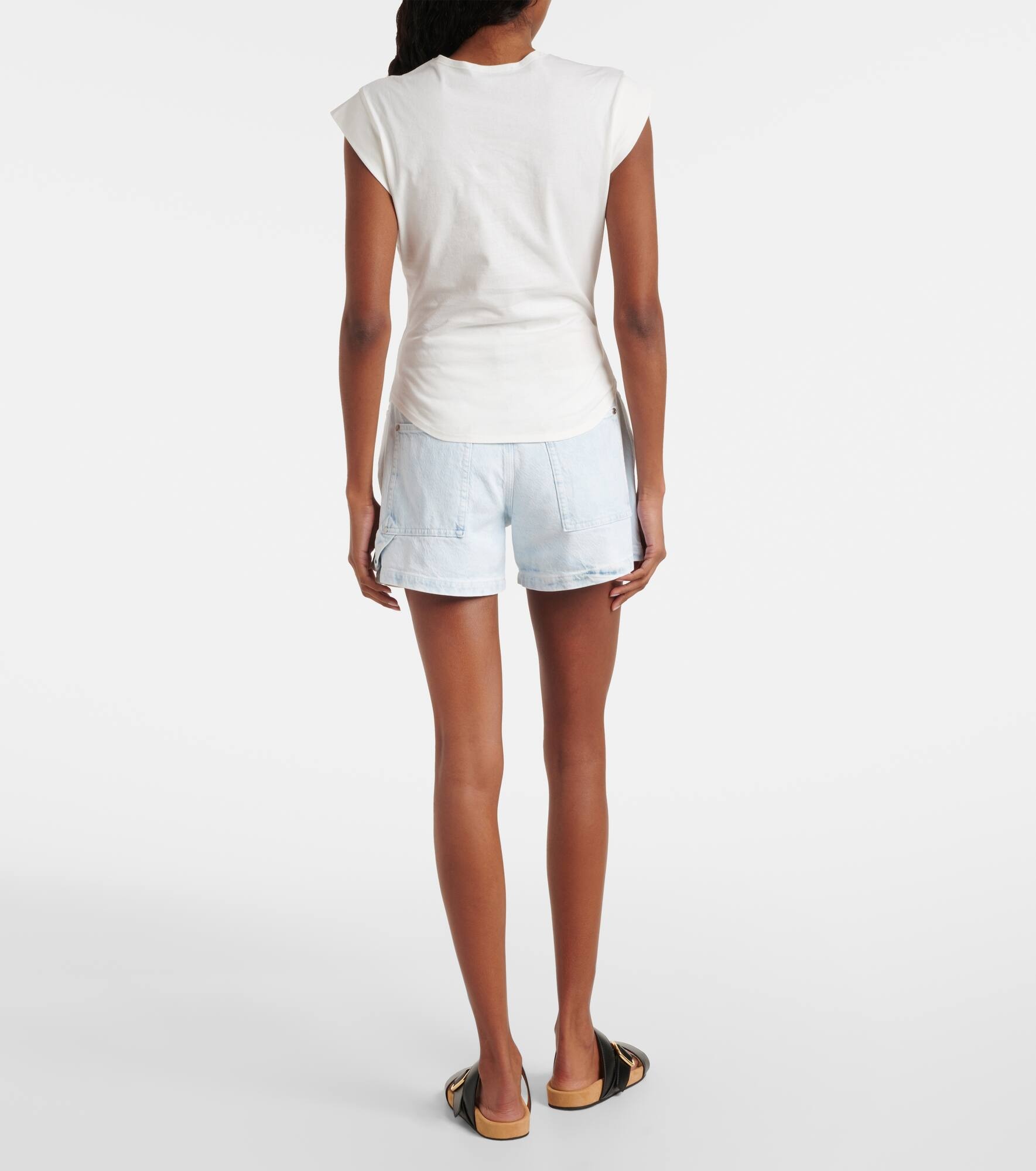 Printed cotton jersey T-shirt - 3