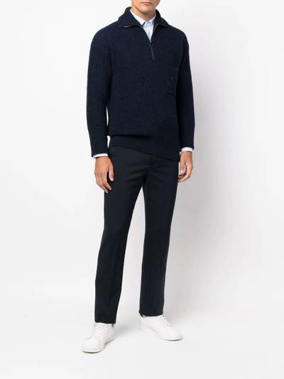 Etro half-zip roll-neck jumper outlook