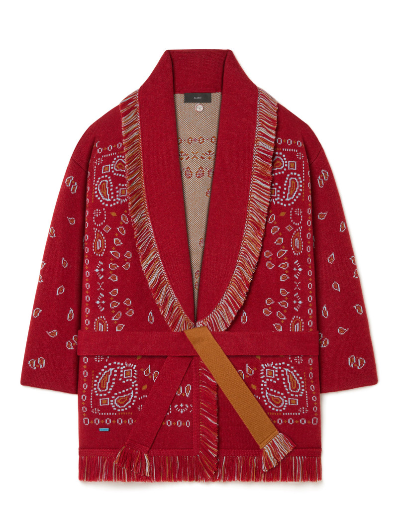 Bandana Jacquard Cardigan 5