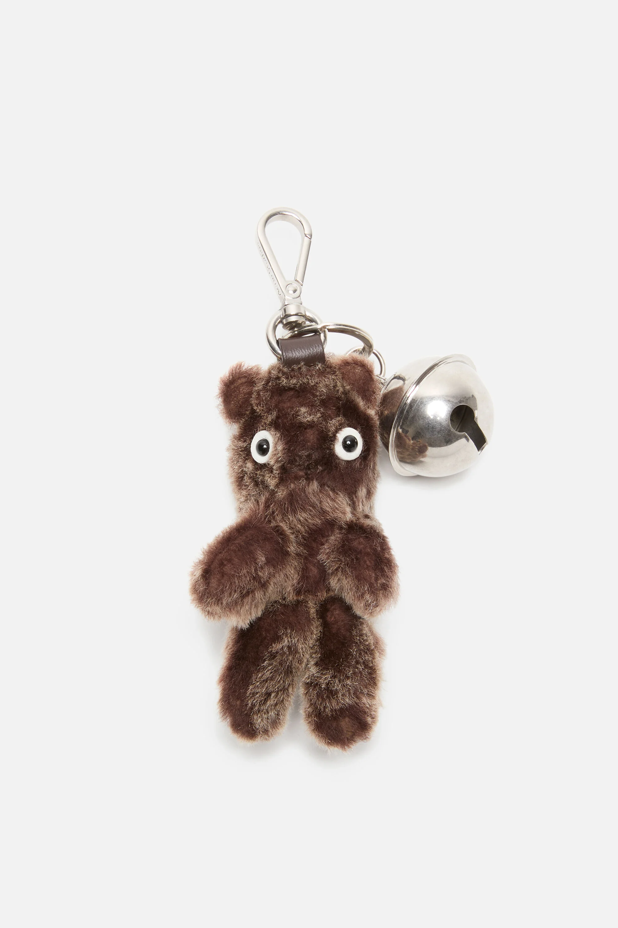 Teddy bear keyring - Chocolate brown - 1