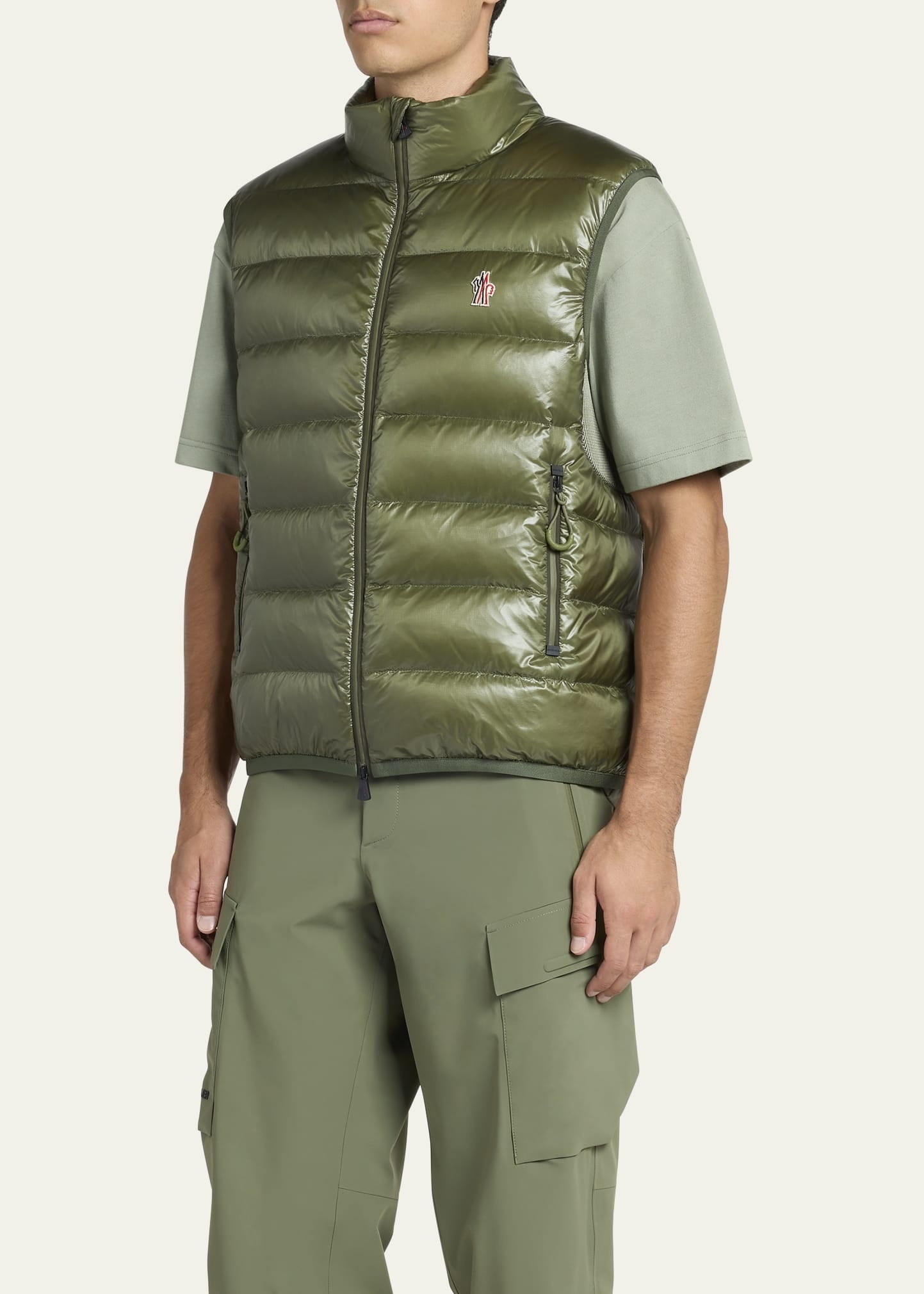 Men's Tech Nylon Puffer Vest - 4