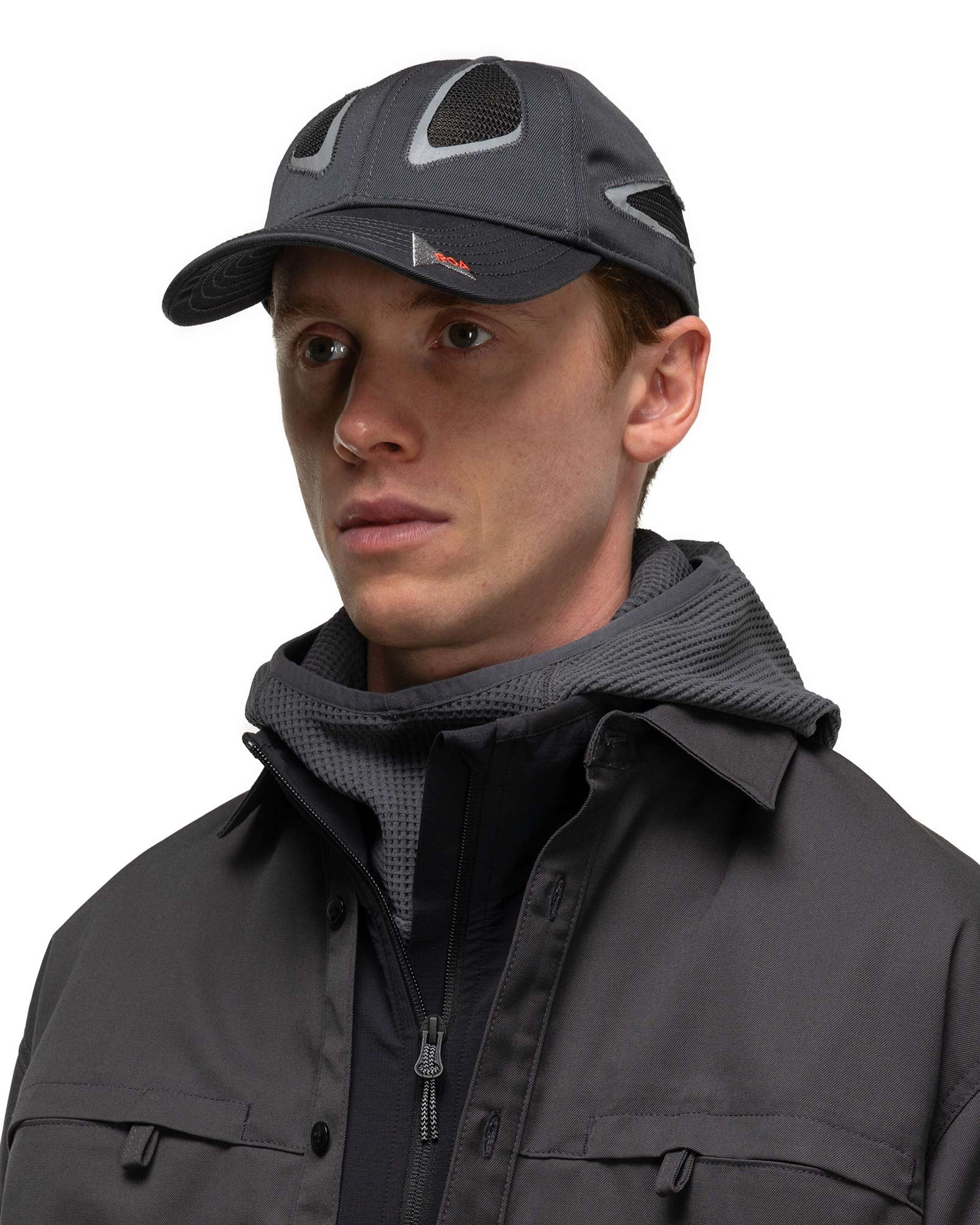 【ROA】ROA / ロア CAP 6 PANEL RBUW219FA12 ROA baseball cap Cap 6 Panel gray color smooth RBUW219FA12