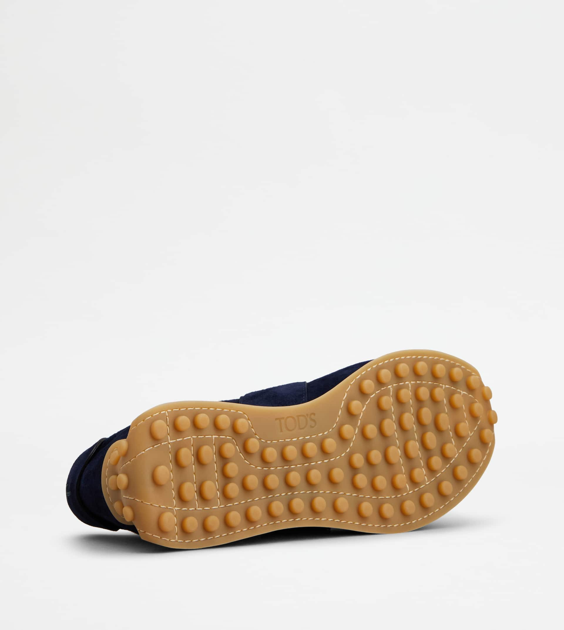 T VINTAGE SNEAKERS IN PASHMY SUEDE - BLUE - 4