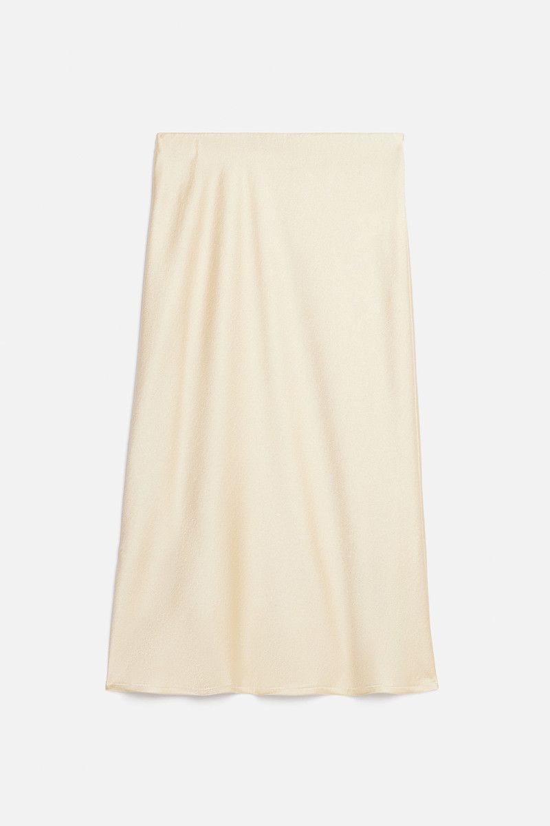 Satin Skirt 1