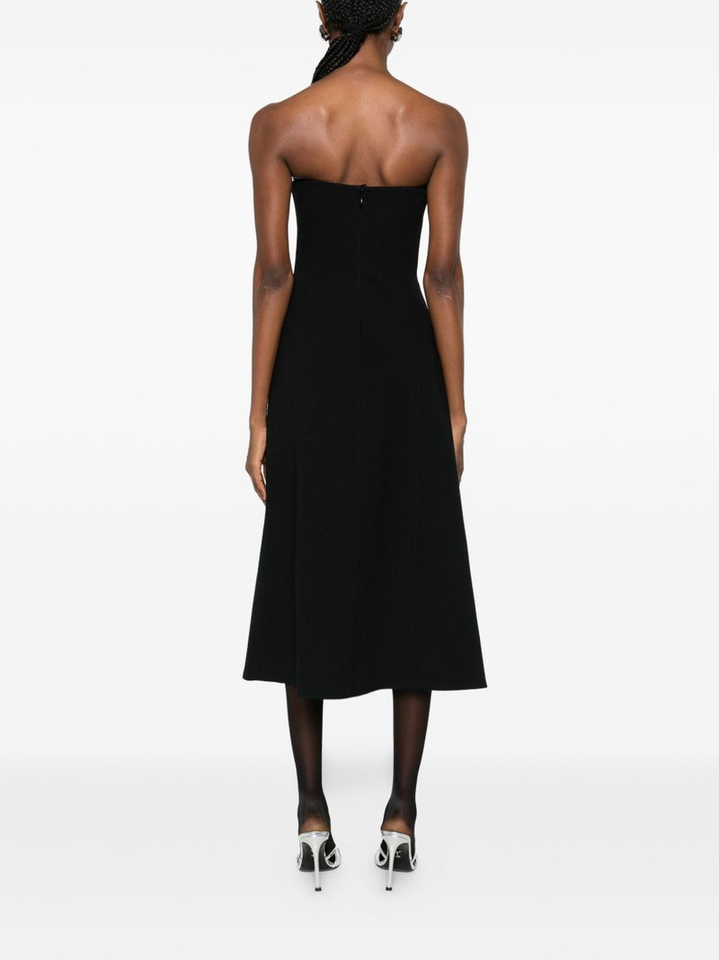 strapless midi dress 4